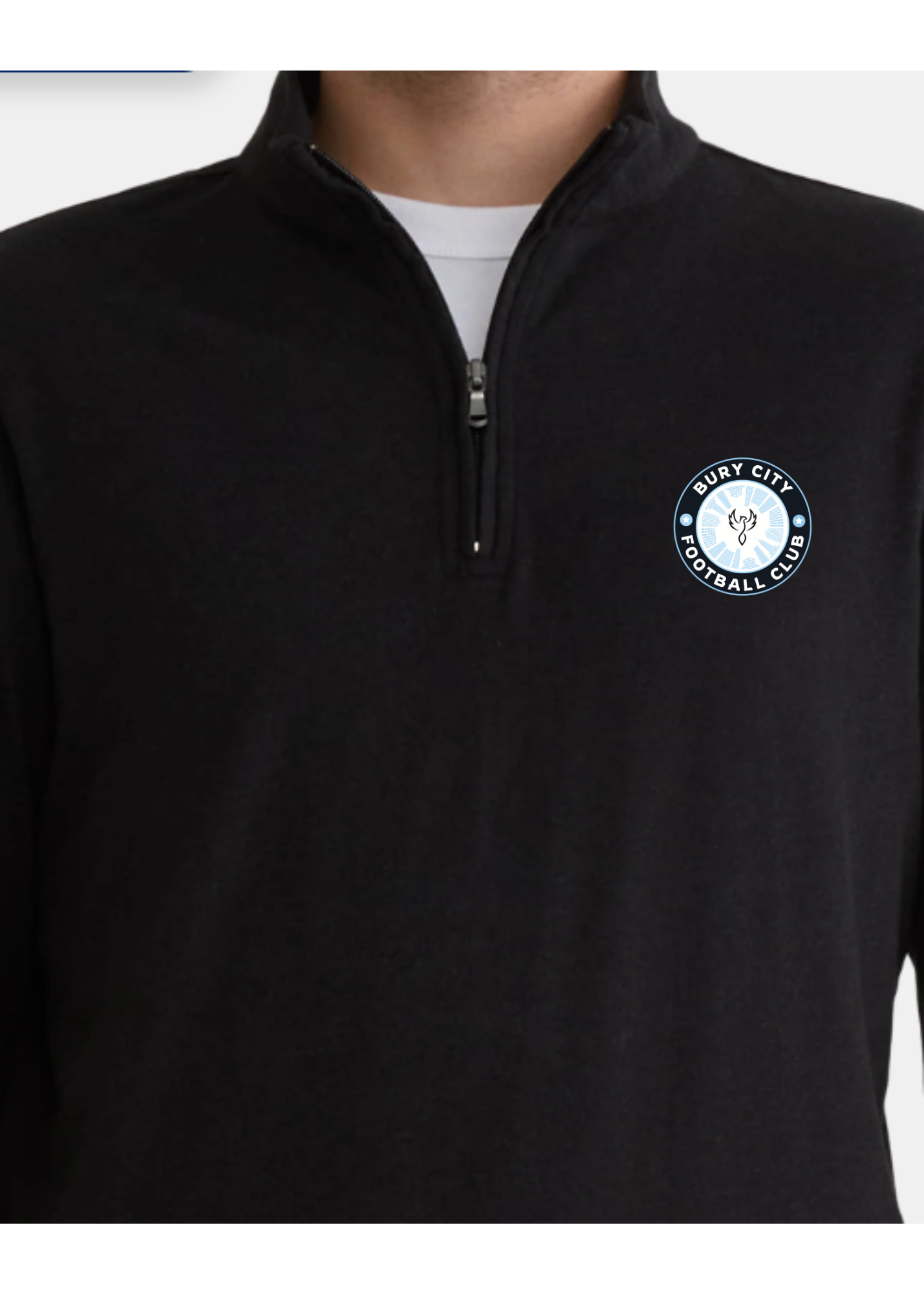 BC Small Logo Quarter-Zip ($30 each; 2 for $50)